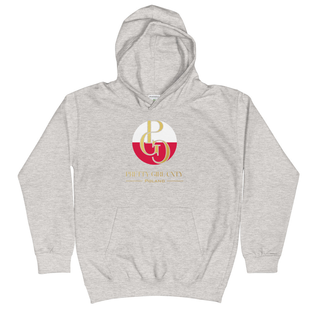 G/C Kids Hoodie Poland Gold