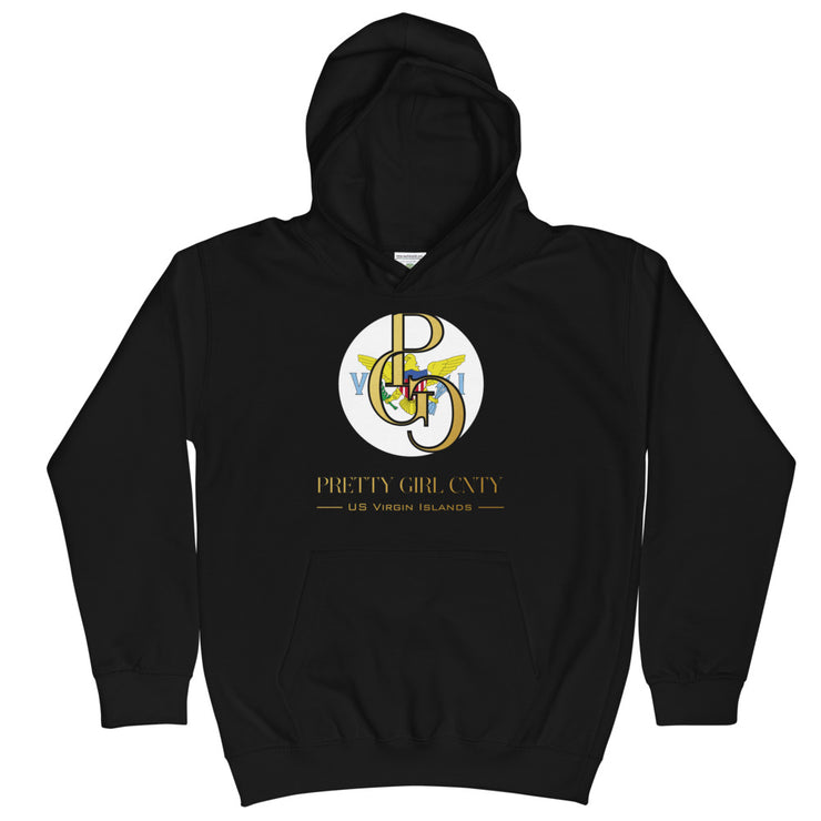 G/C Kids Hoodie US Virgin Islands Gold