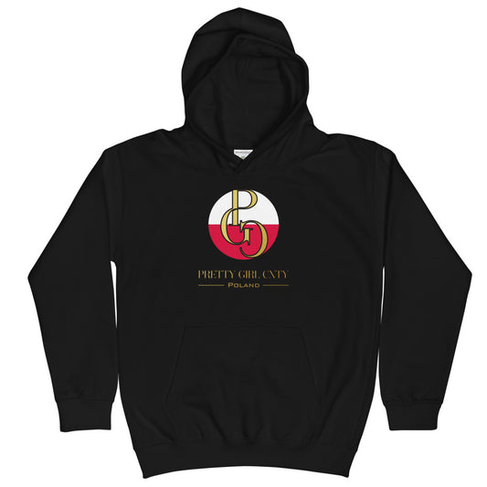 G/C Kids Hoodie Poland Gold