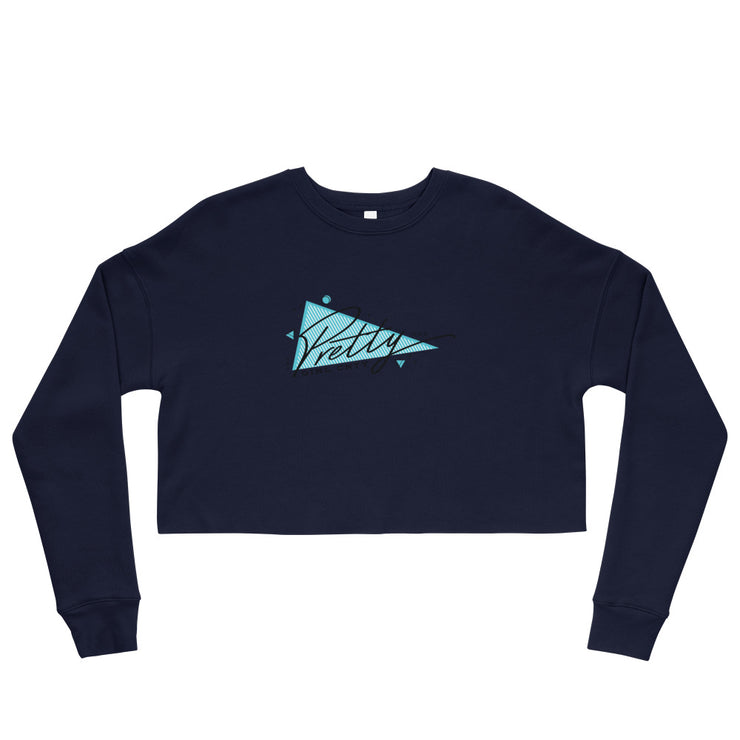 B/C Crop Sweatshirt Triangle of Pretty
