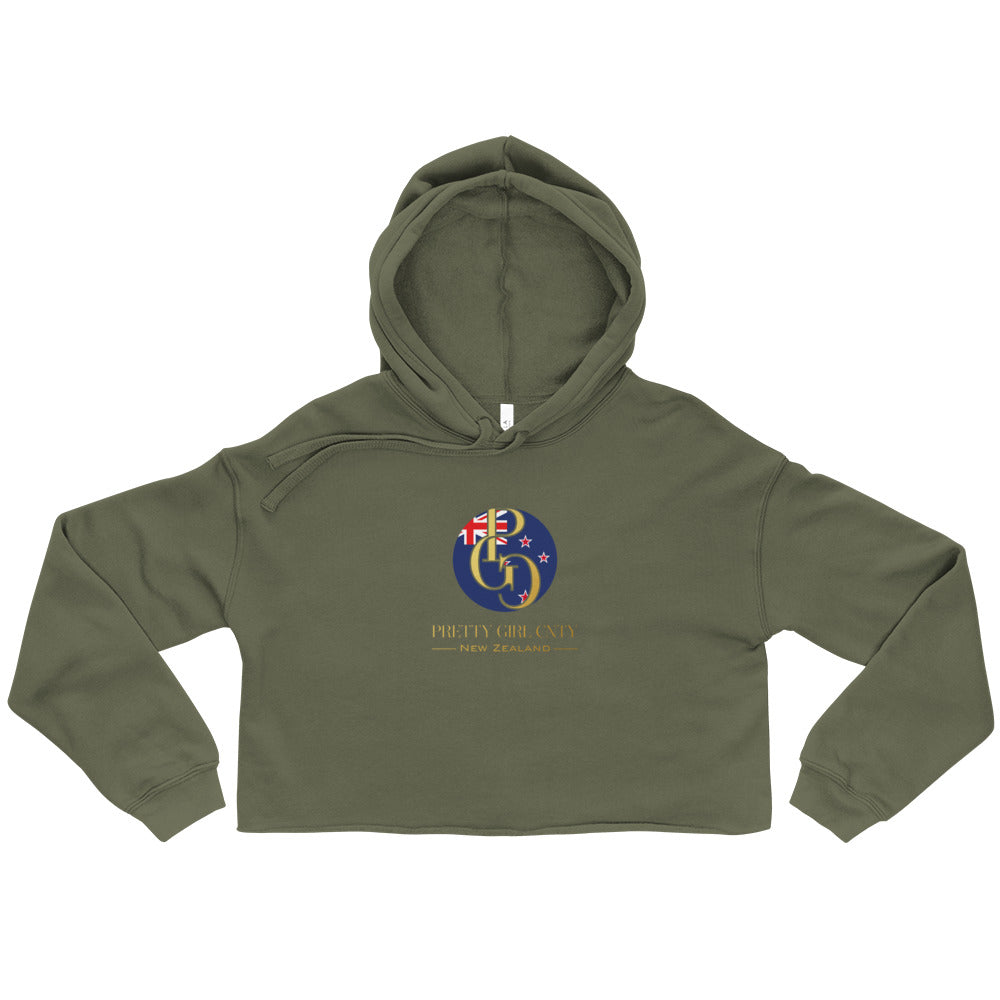 G/C Women’s Crop Hoodie New Zealand Gold