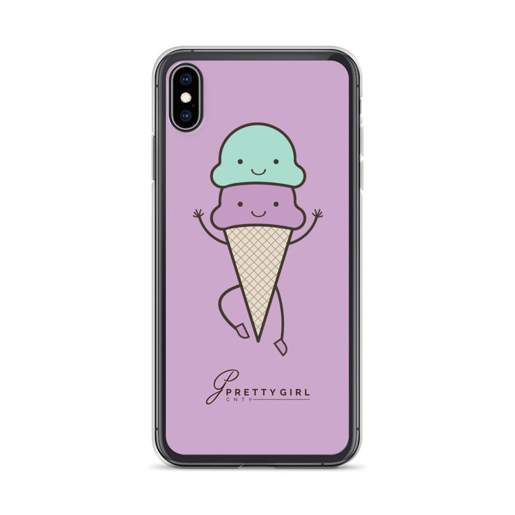 B/C iPhone Case Cartoon Ice Cream