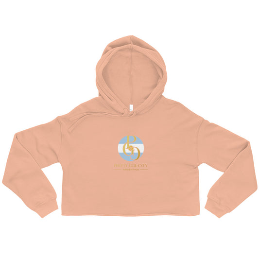 G/C Women’s Crop Hoodie Argentina Gold