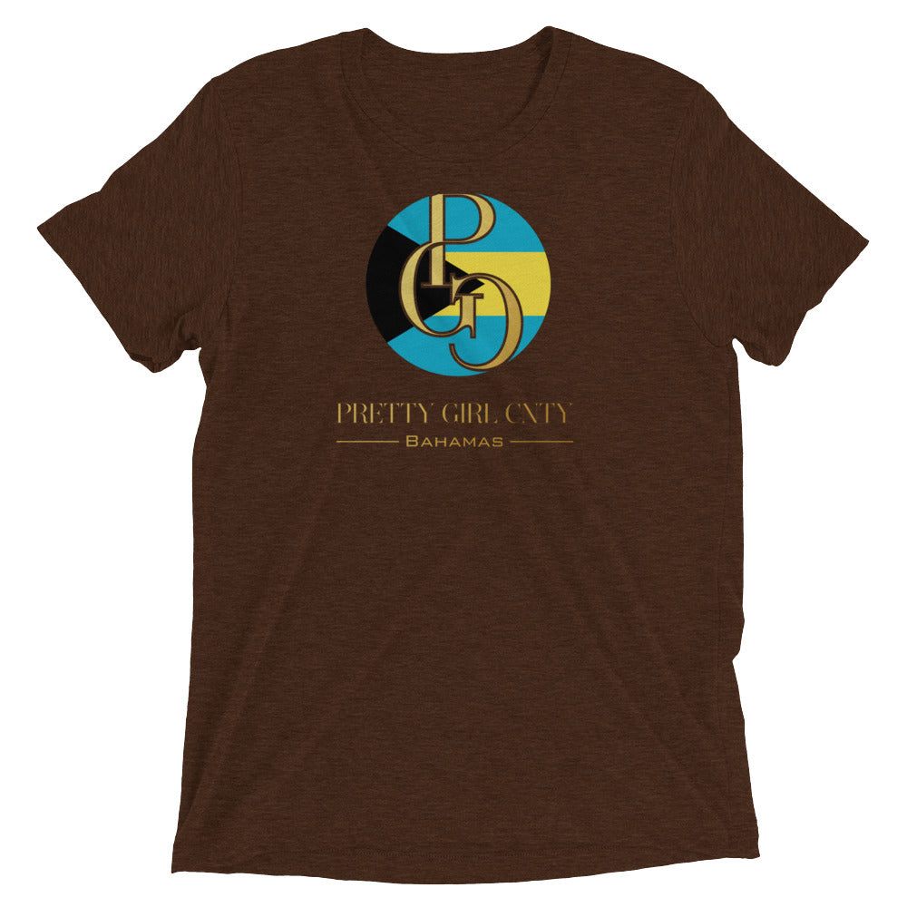 G/C Short-Sleeve Unisex Tri-Blend T-shirt Bahamas Gold