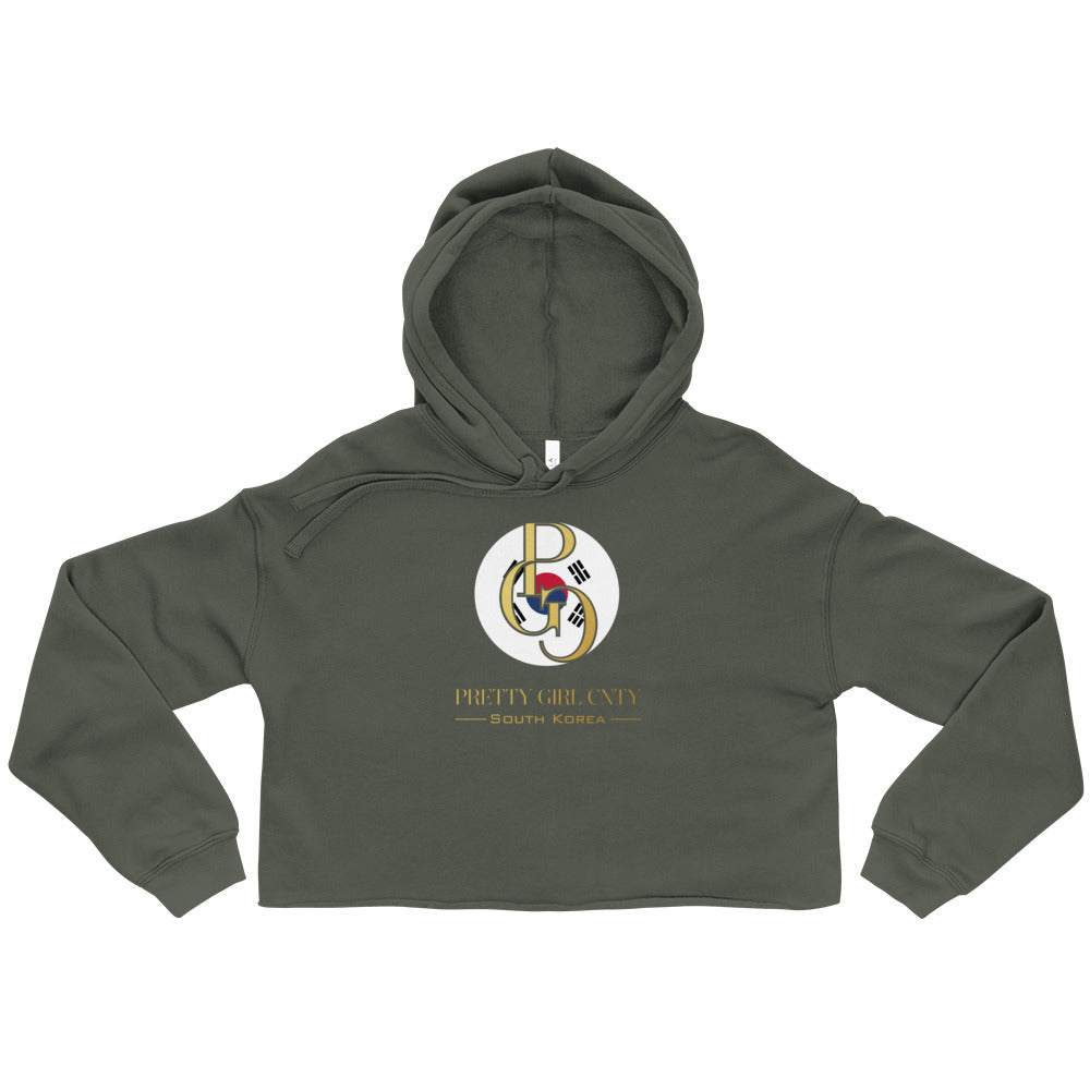 G/C Women’s Crop Hoodie South Korea Gold