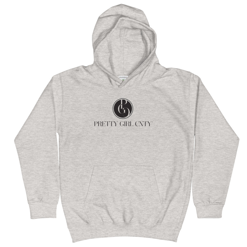 S/C Kids Hoodie Signature Logo Black