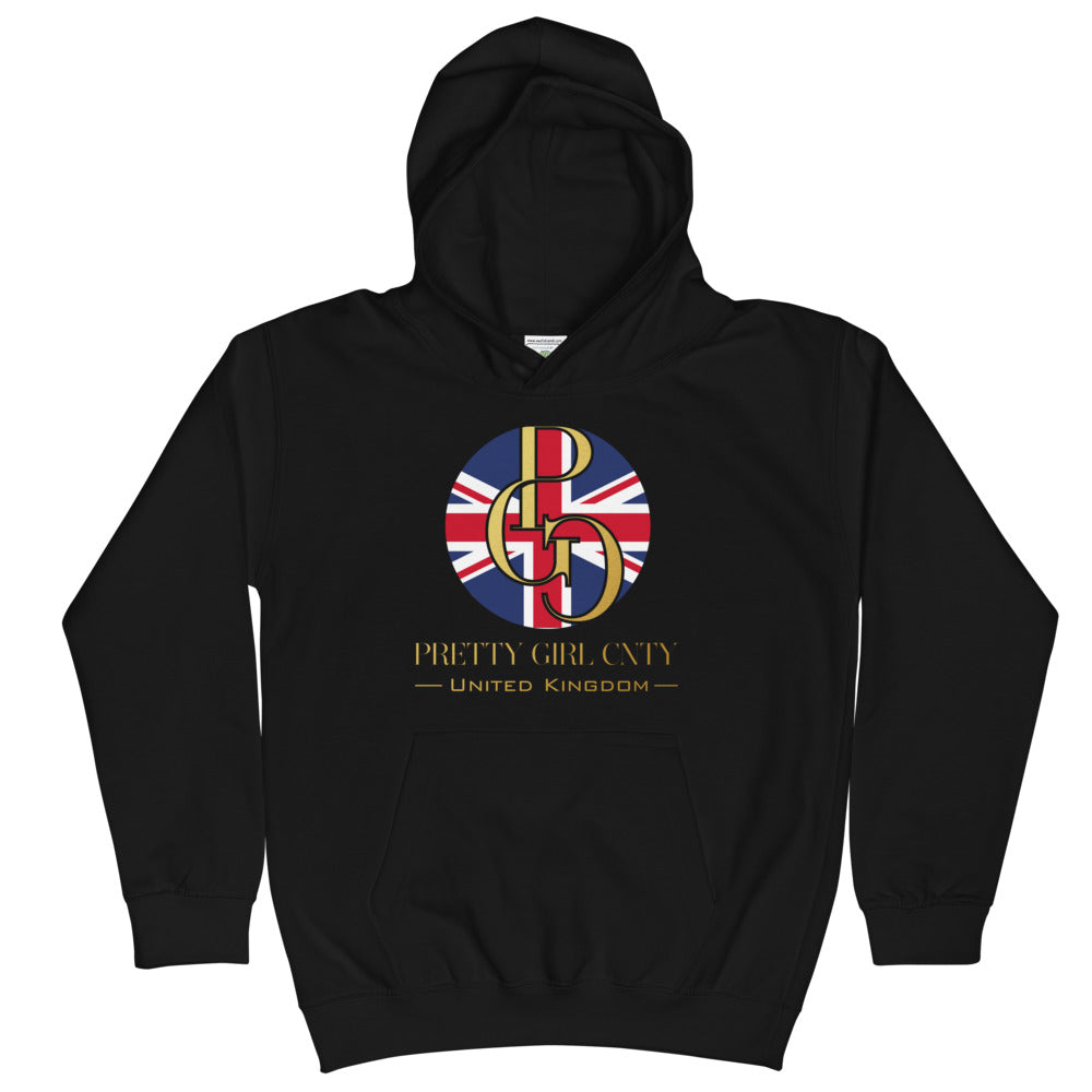 G/C Kids Hoodie United Kingdom Gold