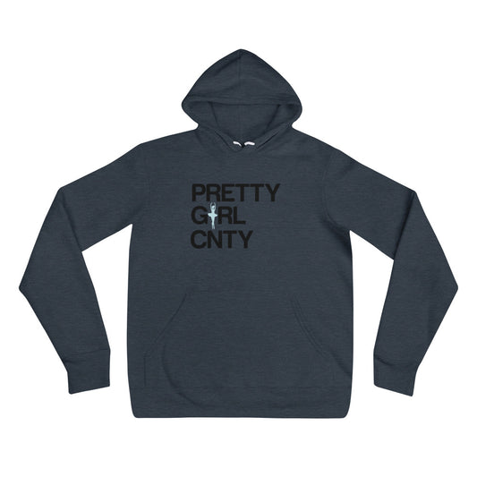 B/C Unisex Hoodie Ballerina Text Black