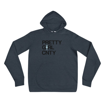 B/C Unisex Hoodie Ballerina Text Black