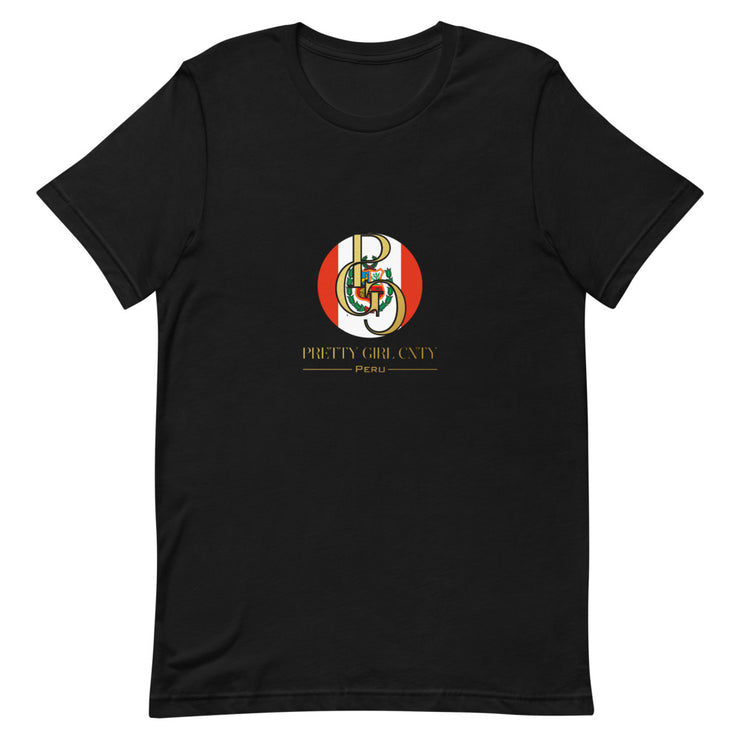 G/C  Short-Sleeve Unisex T-Shirt Peru Gold