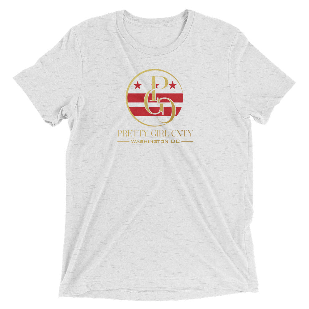 S/C Short-Sleeve Unisex Tri-Blend T-shirt Washington Gold