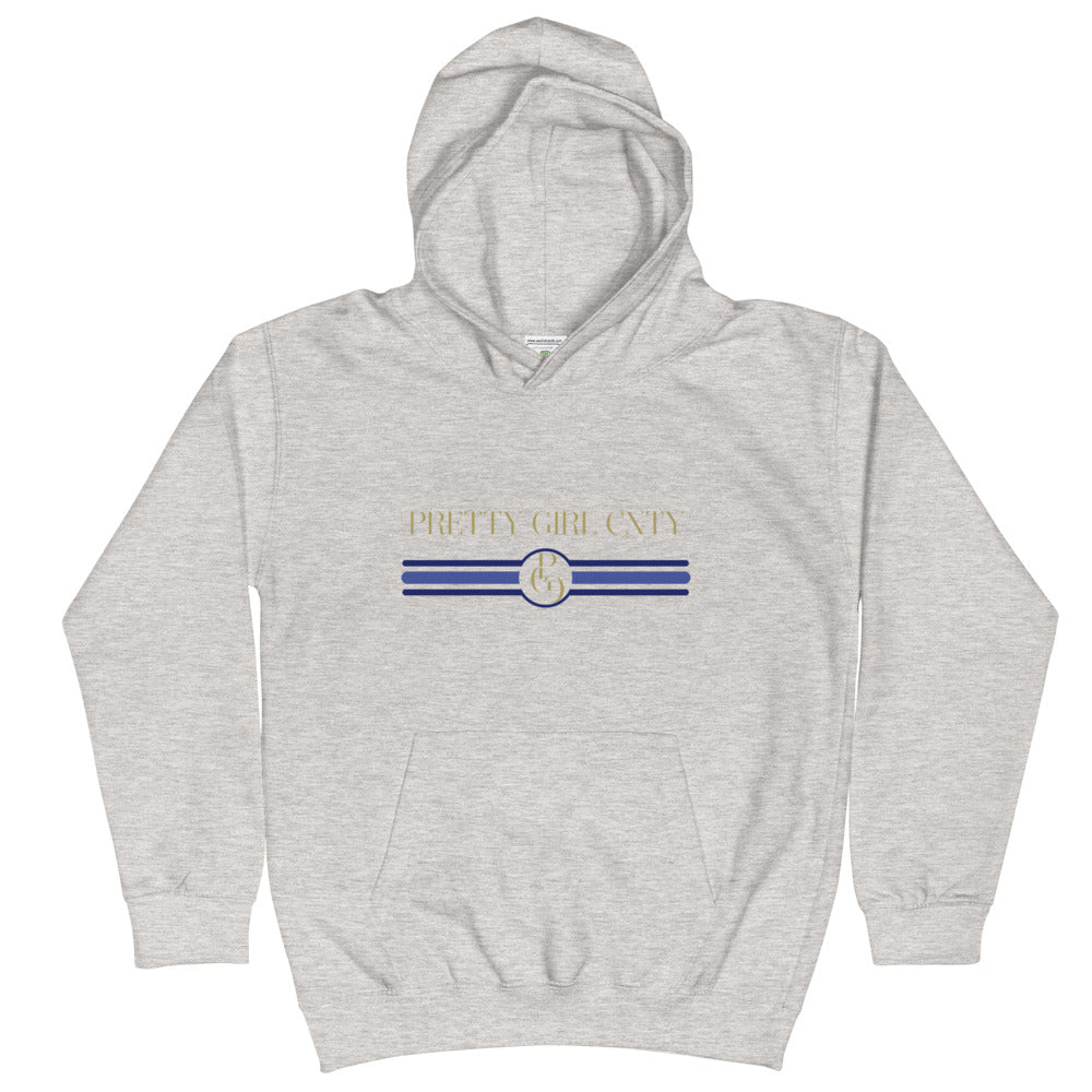 S/C Kids Hoodie Stripes Blue