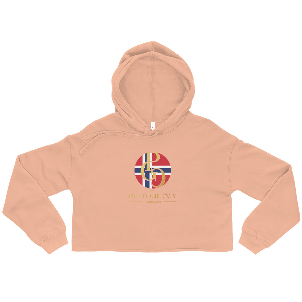 G/C Women’s Crop Hoodie Norway Gold