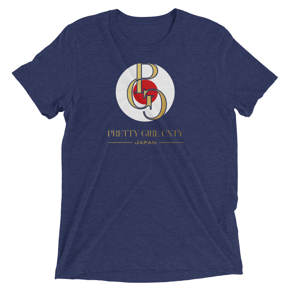 G/C Short-Sleeve Unisex Tri-Blend T-shirt Japan Gold