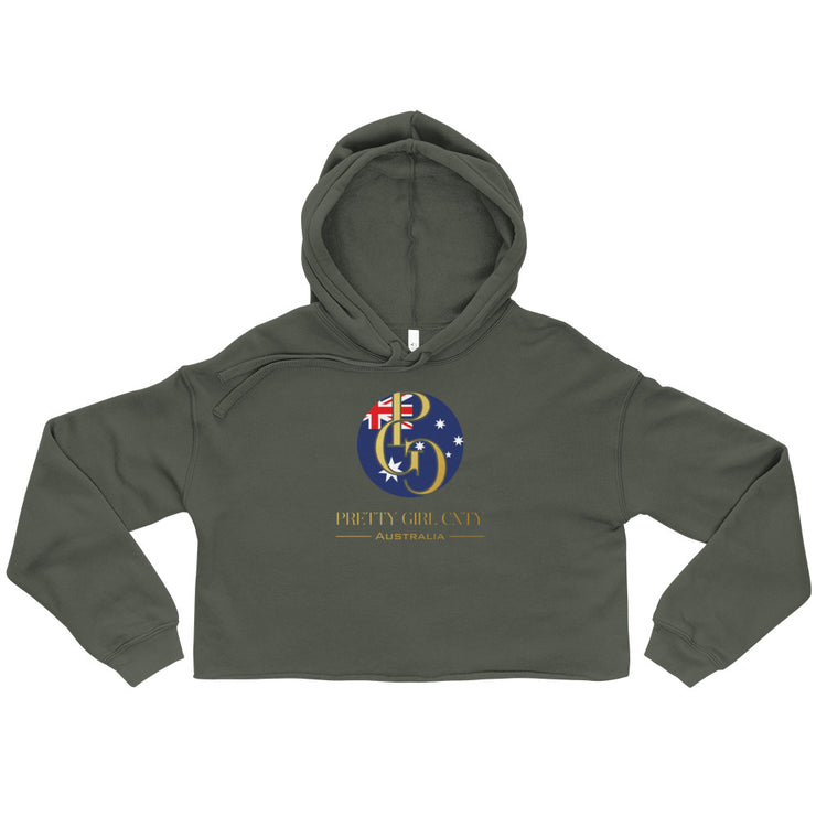 G/C Women’s Crop Hoodie Australia Gold
