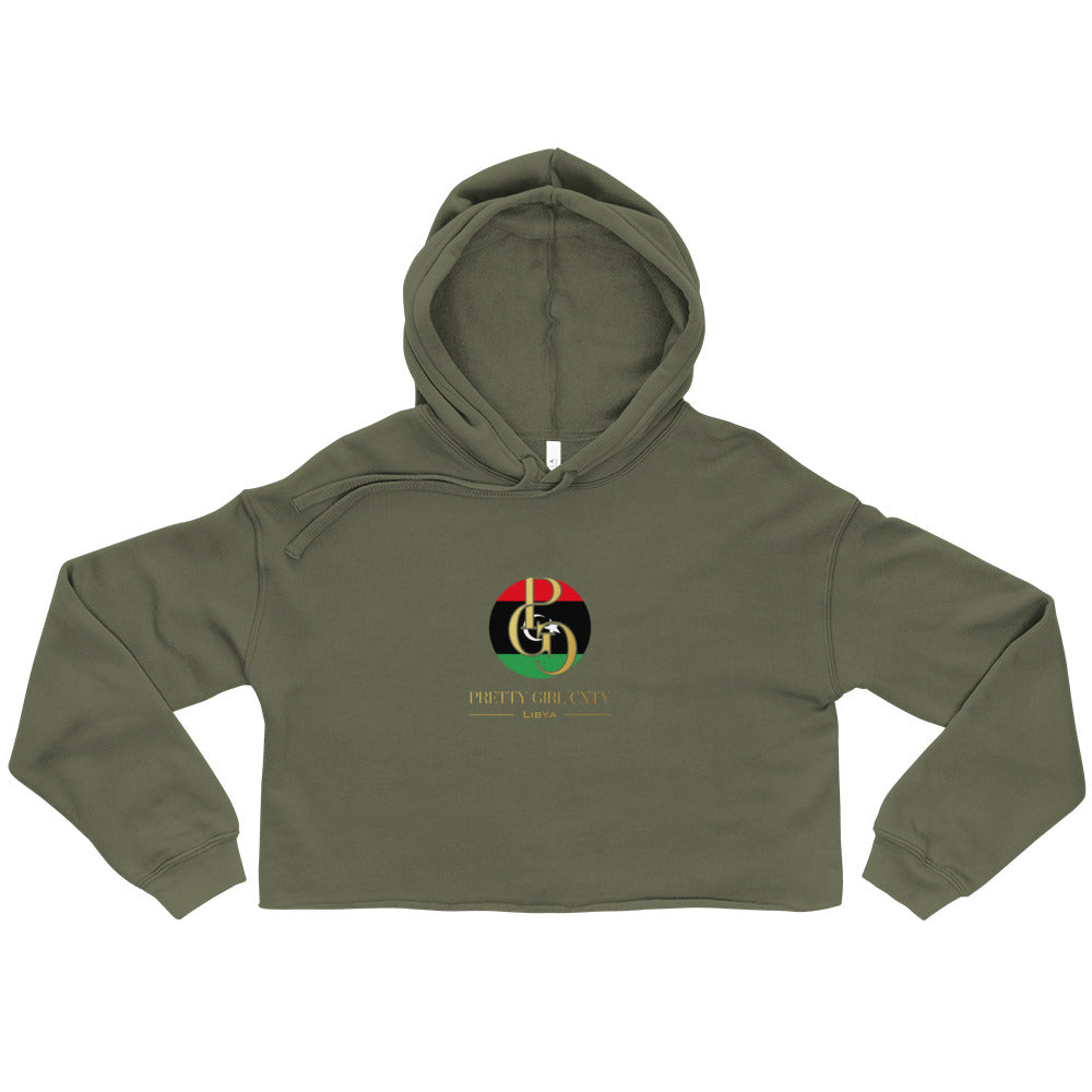 G/C Women’s Crop Hoodie Libya Gold