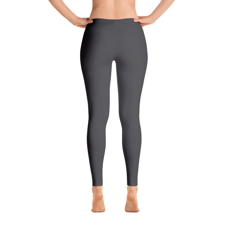 B/C Women's Cut & Sew Casual Grey Leggings Bow Light Grey