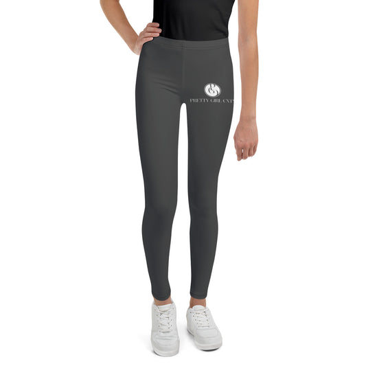 S/C Junior Grey Leggings Signature logo