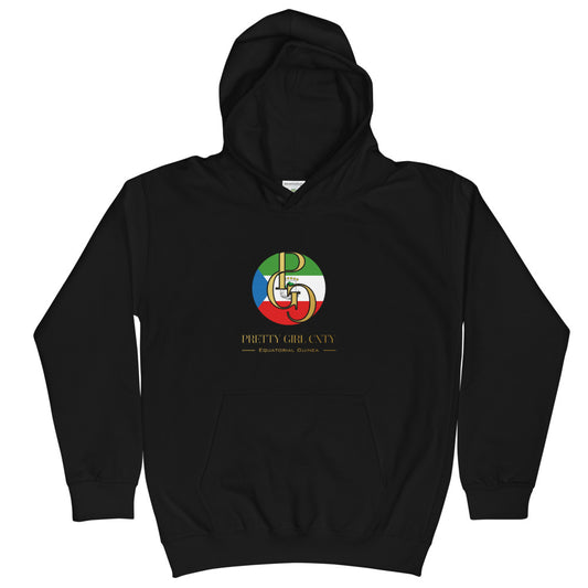 G/C Kids Hoodie Equatorial Guinea  Gold