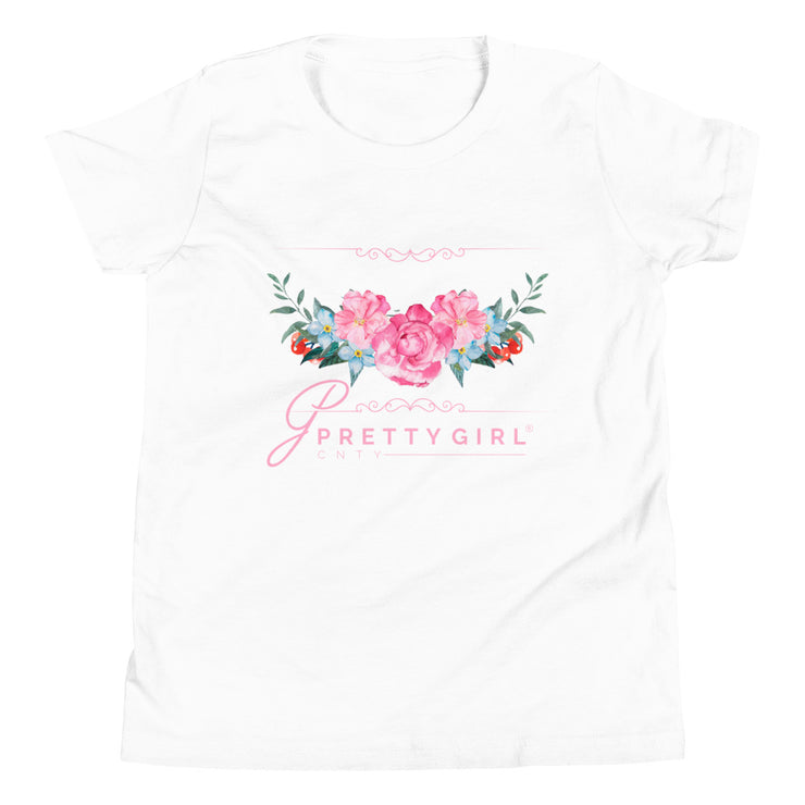 B/C Youth Short Sleeve T-Shirt Arch of Roses