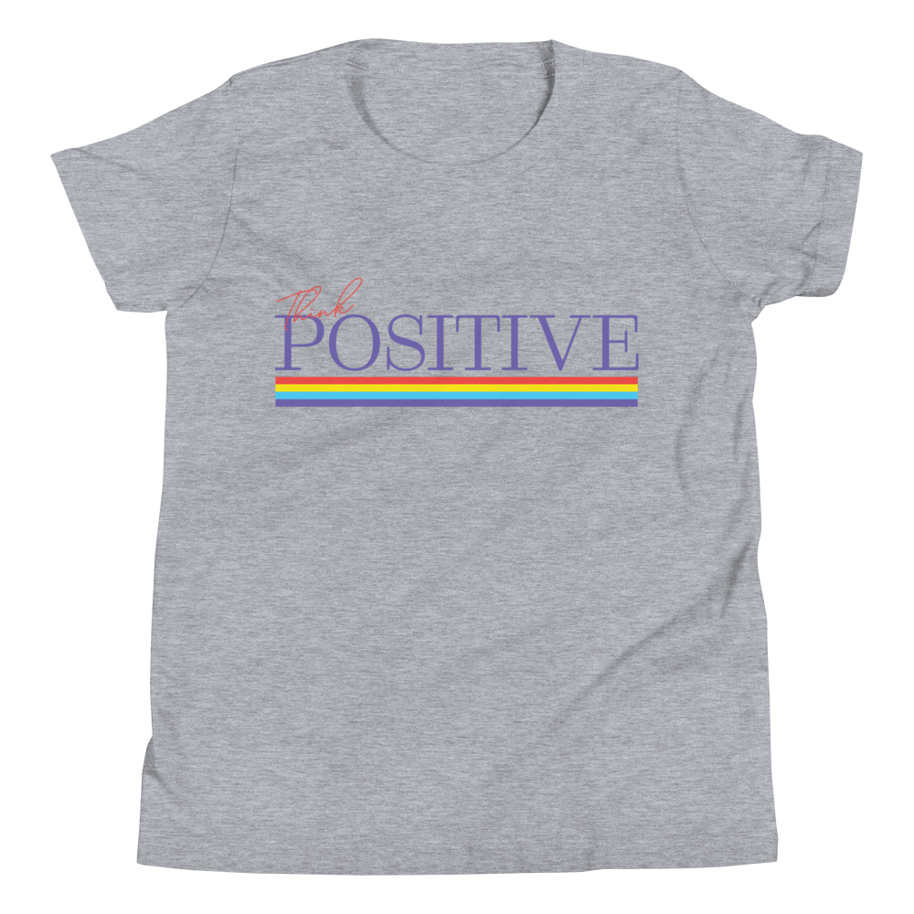 S/C Youth Short Sleeve T-Shirt Think Positive
