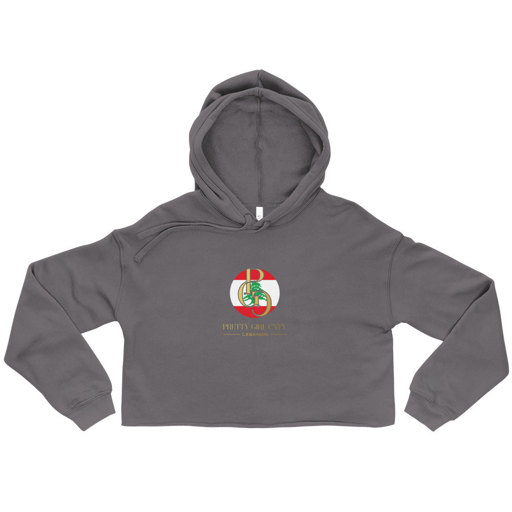 G/C Women’s Crop Hoodie Lebanon Gold