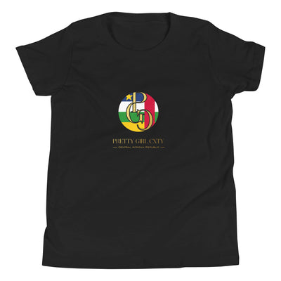 G/C Girl's T-Shirt Central African Republic Gold