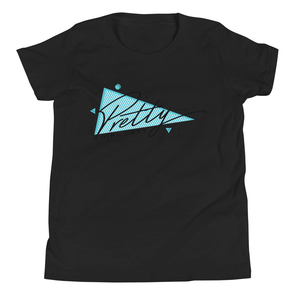 B/C Youth Short Sleeve T-Shirt Triangle of Pretty