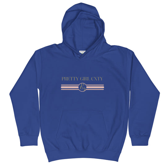 S/C Kids Hoodie Stripes Pink