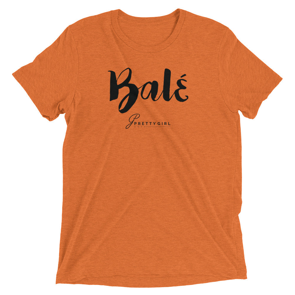 B/C Short-Sleeve Unisex Tri-Blend T-shirt Bale Black