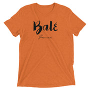 B/C Short-Sleeve Unisex Tri-Blend T-shirt Bale Black