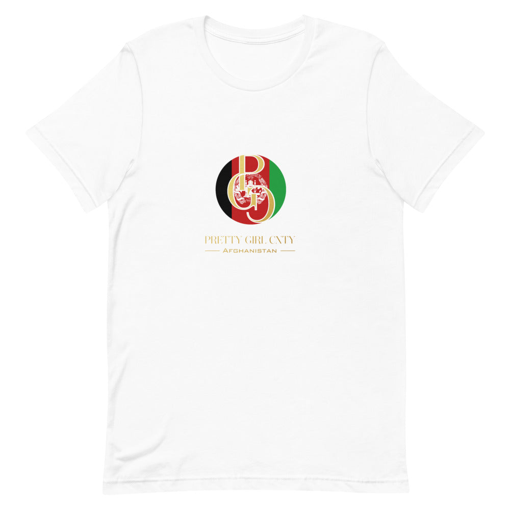 G/C Short-Sleeve Unisex T-shirt Afghanistan Gold