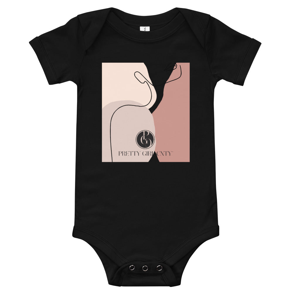 S/C Short sleeve baby bodysuit Palette of Beauty