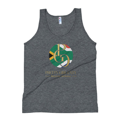 G/C Unisex Tri-Blend Tank Top South Africa Gold