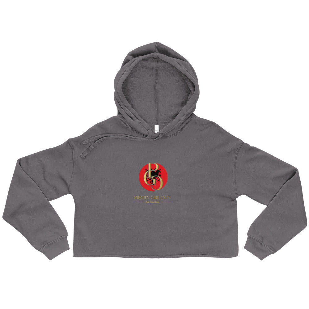 G/C Women’s Crop Hoodie Albania Gold