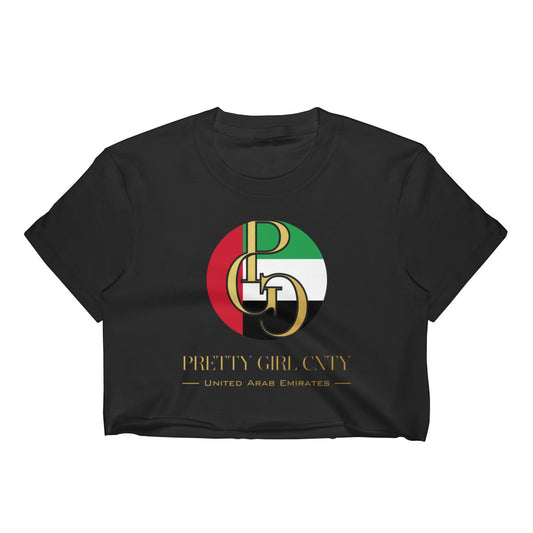 G/C Women’s Crop Tee U.A.E. Gold