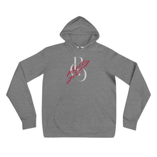 S/C Unisex Hoodie Vandal Logo Silver