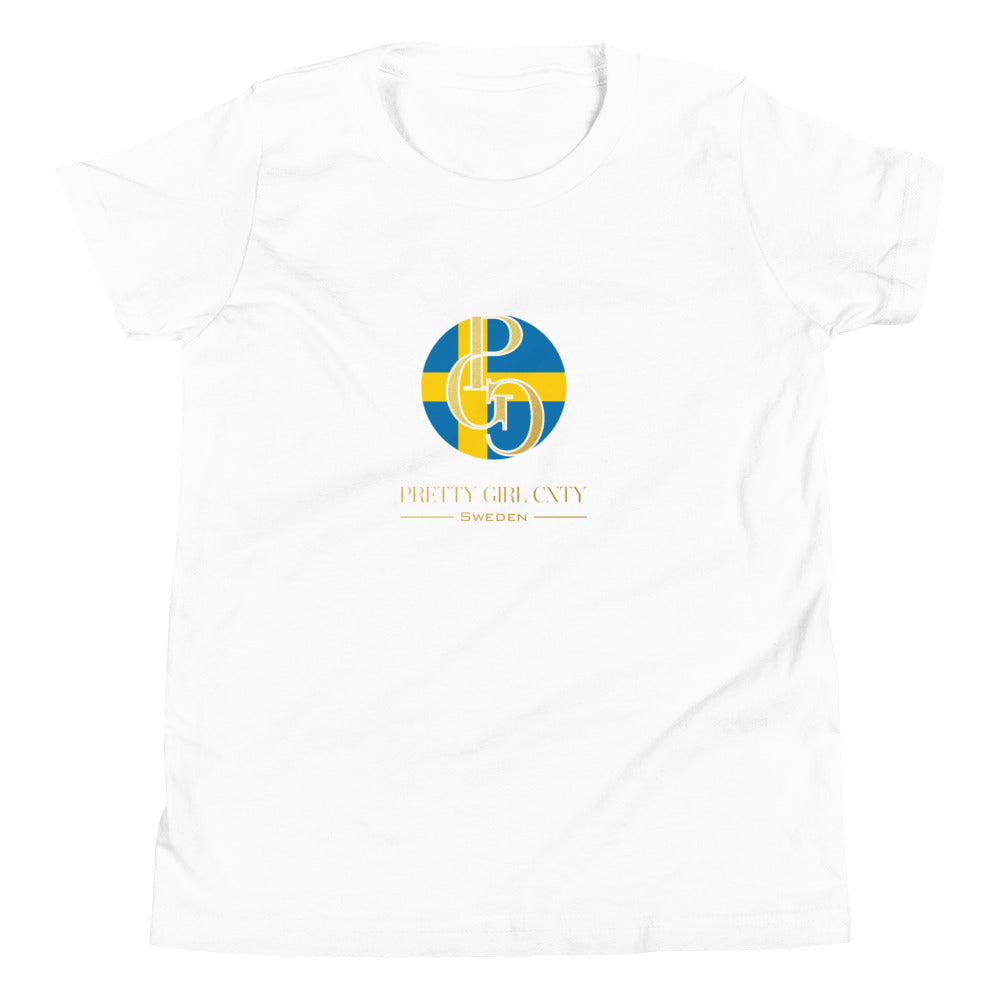 G/C Girl's T-Shirt Sweden Gold