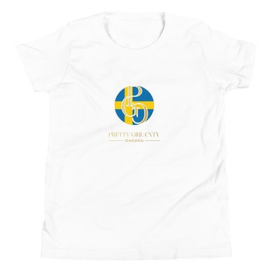 G/C Girl's T-Shirt Sweden Gold