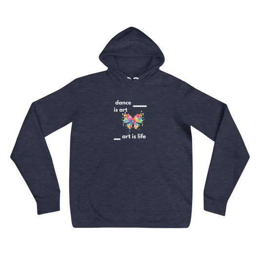 B/C Unisex hoodie Dance is Art