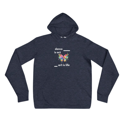B/C Unisex hoodie Dance is Art