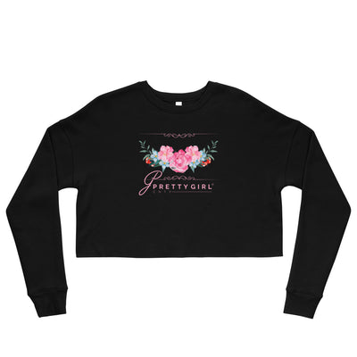 B/C Crop Sweatshirt Arch of Roses