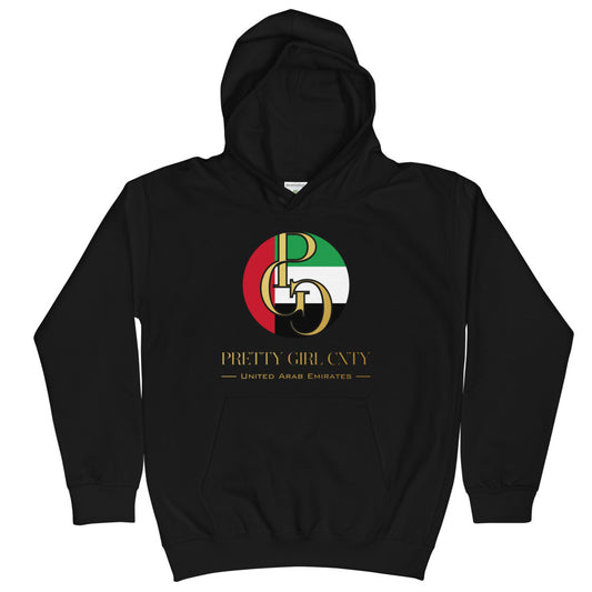 G/C Kids Hoodie United Arab Emirates Gold