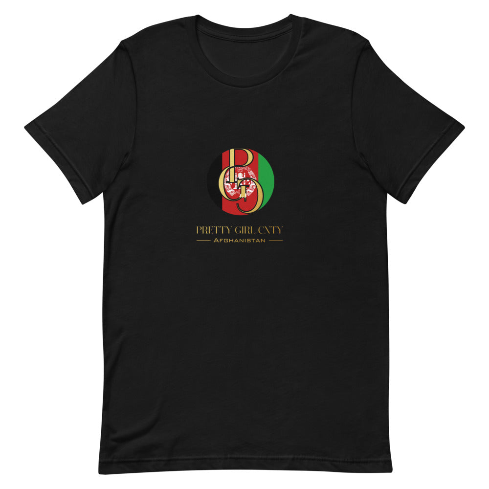 G/C Short-Sleeve Unisex T-shirt Afghanistan Gold