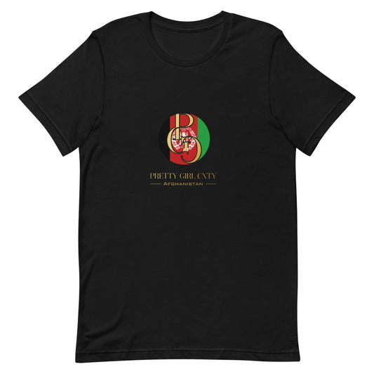 G/C Short-Sleeve Unisex T-shirt Afghanistan Gold