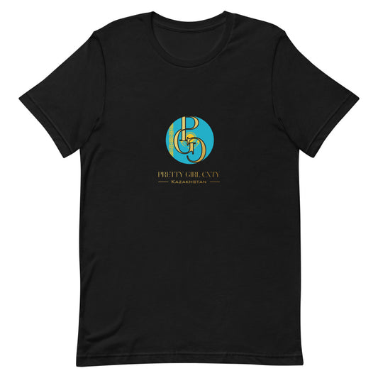 G/C Short-Sleeve Unisex T-shirt Kazakhstan Gold