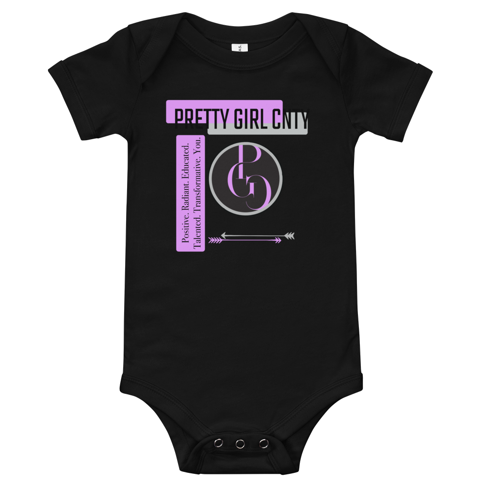 S/C Short sleeve baby bodysuit Circle of You