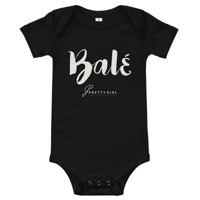 B/C Short sleeve baby bodysuit Bale White