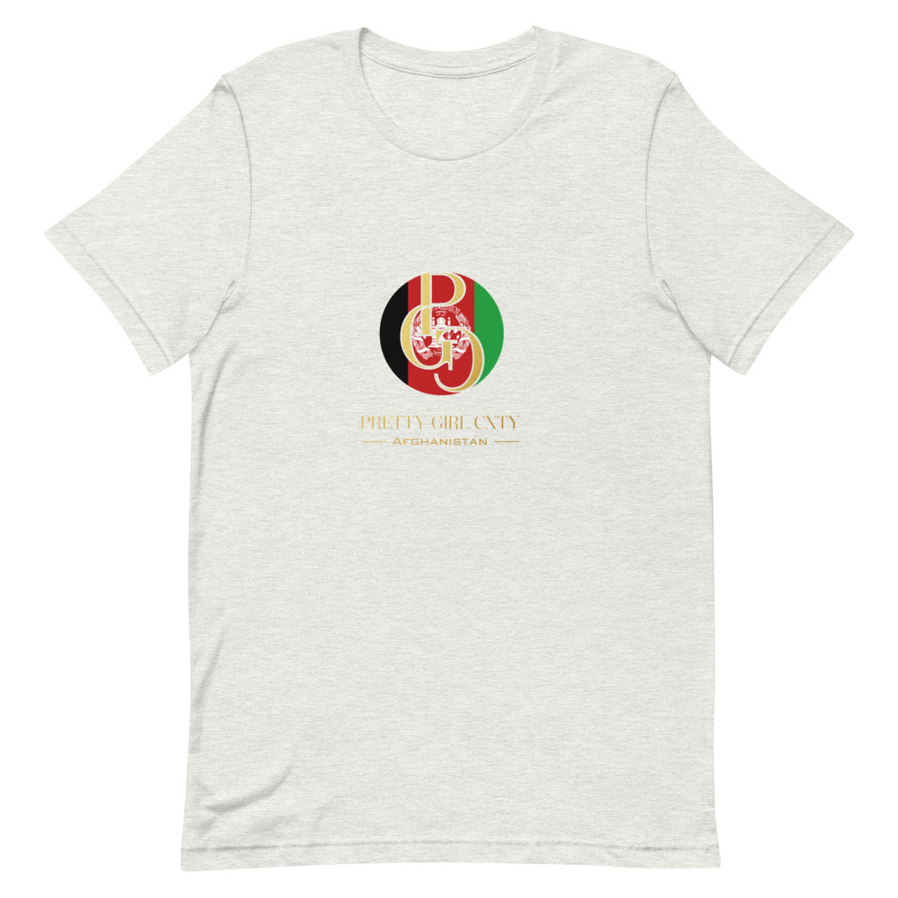 G/C Short-Sleeve Unisex T-shirt Afghanistan Gold
