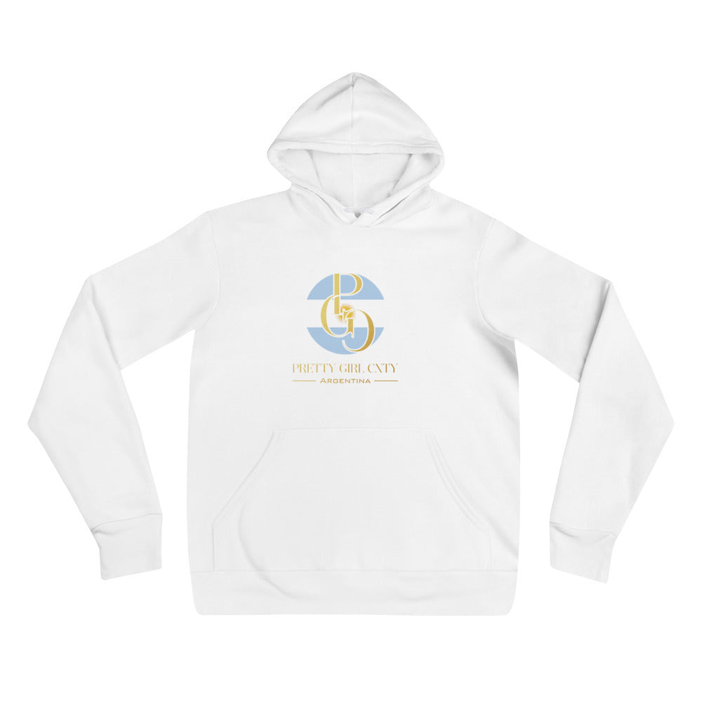 G/C Unisex Hoodie Argentina Gold